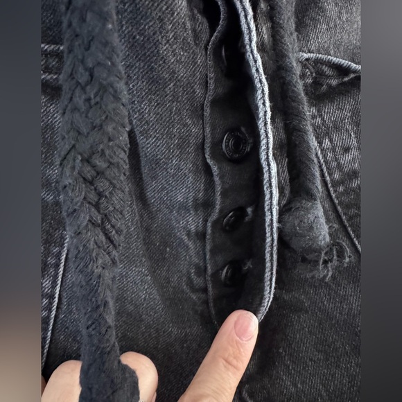 Free People moxie low slung pull on jean Nighthawk size 27 - Picture 6 of 13